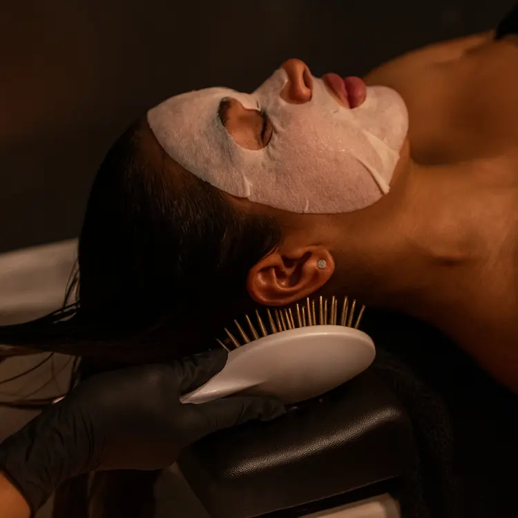 Revitalizing scalp and facial ritual at Keblish Spa, 90-minute deep scalp care with mini facial